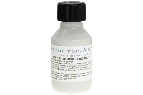 ΚΟΛΛΑ ΒΙΝΥΛΛΙΚΗ - ΑΚΡΥΛΙΚΗ ΑΓΙΟΓΡΑΦΙΑΣ MAT MEDIUM FLUID ΤΥΠΟΥ CAPAROL 100ml