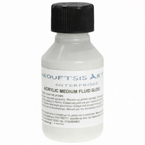 ΚΟΛΛΑ ΒΙΝΥΛΛΙΚΗ - ΑΚΡΥΛΙΚΗ ΑΓΙΟΓΡΑΦΙΑΣ MEDIUM FLUID GLOSS ΤΥΠΟΥ CAPAROL 100ml