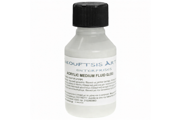 ΚΟΛΛΑ ΒΙΝΥΛΛΙΚΗ - ΑΚΡΥΛΙΚΗ ΑΓΙΟΓΡΑΦΙΑΣ MEDIUM FLUID GLOSS ΤΥΠΟΥ CAPAROL 100ml