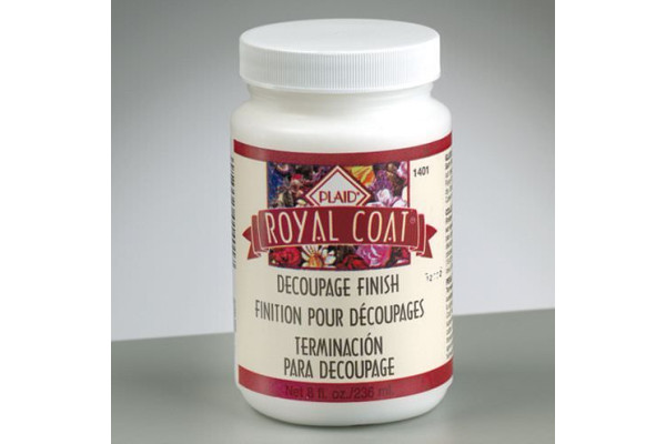 ΚΟΛΛΑ-ΒΕΡΝΙΚΙ ROYAL COAT DECOUPAGE FINISHACID FREE 236ML CLEAR ΜΠΟΡΝΤΩ