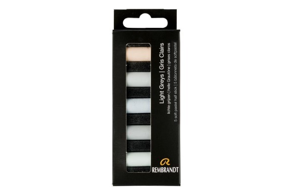 ΣΕΤ SOFT PASTELS REMBRANDT LIGHT GREYS 5 ΤΕΜ ΜΙΣΑ ΠΑΣΤΕΛ