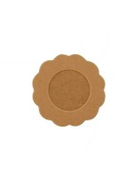 ΞΥΛΙΝΟ MDF ΚΟΡΝΙΖΑ 24Χ24cm ARTEBELLA