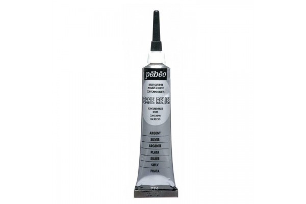 ΠΕΡΙΓΡΑΜΜΑ CERNE RELIEF Silver 20ml PEBEO