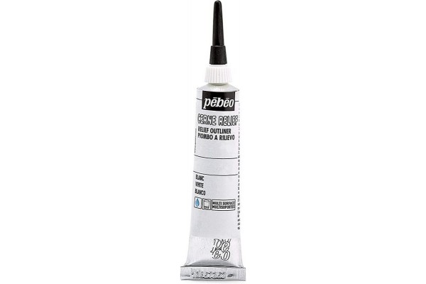 ΠΕΡΙΓΡΑΜΜΑ CERNE RELIEF White 20ml PEBEO