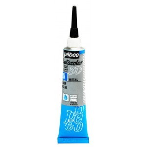 ΠΕΡΙΓΡΑΜΜΑΤΑ ΥΦΑΣΜΑΤΟΣ Silver METAL EFFECT 20ml SETACOLOR 3D ΠΕΡΙΓΡΑΜΜΑΤΑ ΥΦΑΣΜΑΤΟΣ Silver METAL EFFECT 20ml SETACOLOR 3D