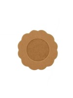 ΞΥΛΙΝΟ MDF ΚΟΡΝΙΖΑ 24Χ24cm  ARTEBELLA
