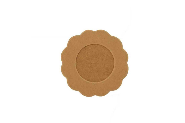 ΞΥΛΙΝΟ MDF ΚΟΡΝΙΖΑ 24Χ24cm  ARTEBELLA