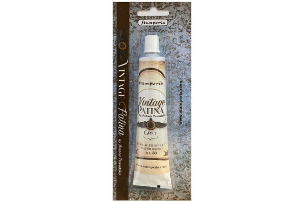 ΠΑΤΙΝΑ ΠΑΛΑΙΩΣΗΣ STAMPERIA 50ML - GREY