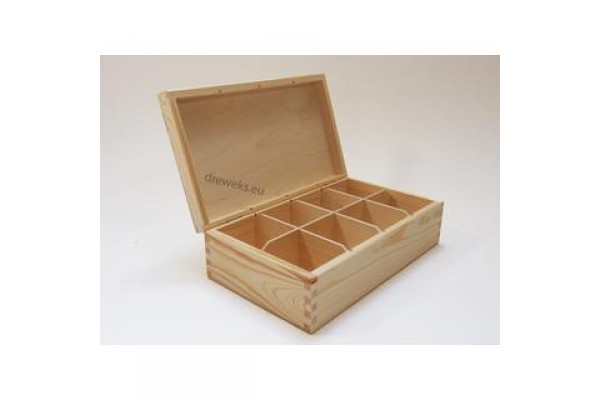 ΞΥΛΙΝΟ ΚΟΥΤΙ ΜΕ 8 ΘΗΚΕΣ 290Χ175Χ90