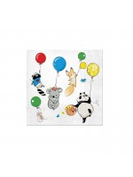 ΧΑΡΤΟΠΕΤΣΕΤΑ ΖΩΑΚΙΑ ΠΑΡΤΙ - ΣΥΣΚΕΥΑΣΙΑ 20τμχ