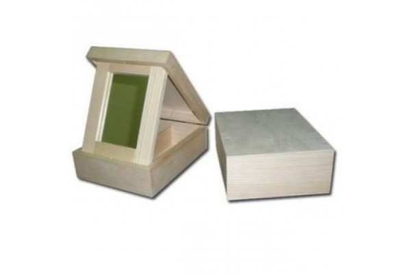 ΞΥΛΙΝΟ ΚΟΥΤΙ ΜΕ ΚΑΘΡΕΠΤΗ 220Χ175Χ85