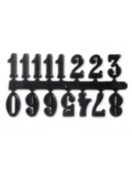 ΑΡΙΘΜΟΙ ΡΟΛΟΓΙΟΥ ΜΑΥΡΟΙ Η15ΜΜ