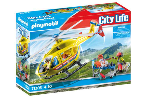 PLAYMOBIL Ελικόπτερο Πρώτων Βοηθειών 71203