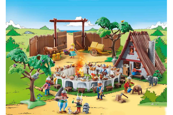 PLAYMOBIL 70931 Asterix: Γιορτή στο Γαλατικό χωριό