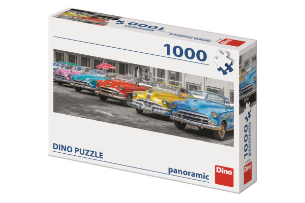PUZZLE ΑΥΤΟΚΙΝΗΤΑ 1000 TEM. PANORAMIC ΠΑΖΛ Dino