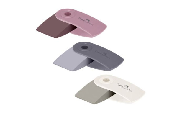 Γομολάστιχα Faber Castell Sleeve Mini ροζέ-γκρι-coconut