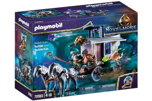 Playmobil Novelmore Violet Vale-Εμπορική Άμαξα (70903)