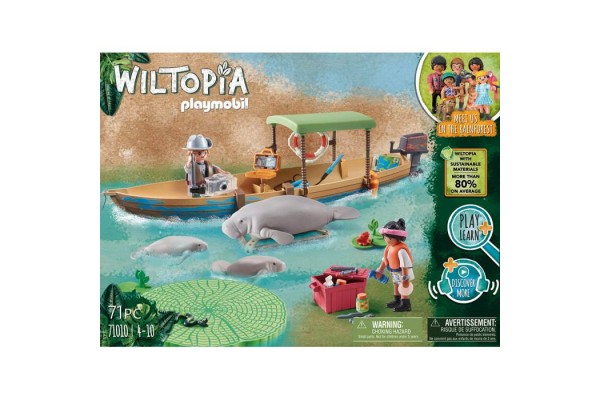 PLAYMOBIL 71010 Wiltopia Εκδρομή με ποταμόπλοιο στον Αμαζόνιο