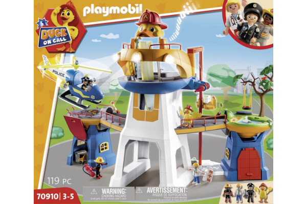 PLAYMOBIL 70910 DUCK ON CALL - Αρχηγείο