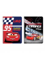ΤΕΤΡΑΔΙO ΣΠΙΡΑΛ 17Χ25 2ΘΕΜ 60Φ CARS 2ΣΧ
