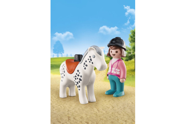 PLAYMOBIL 70404 Αναβάτρια με άλογο