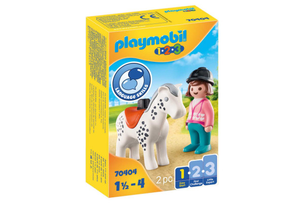 PLAYMOBIL 70404 Αναβάτρια με άλογο