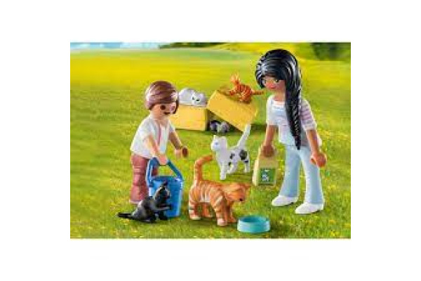 PLAYMOBIL 71309 Country Cat Family