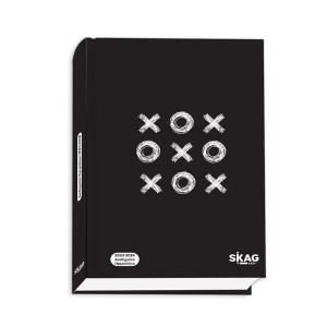 Ημερολόγιο Ακαδημαικό Skag Black & White 14x21cm 2023-2024