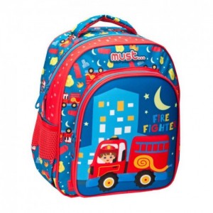 ΣΧΟΛΙΚΗ ΤΣΑΝΤΑ ΠΛΑΤΗΣ ΝΗΠΙΟΥ MUST FIRE FIGHTER 3D SOFT 2 ΘΗΚΕΣ ΣΧΟΛΙΚΗ ΤΣΑΝΤΑ ΠΛΑΤΗΣ ΝΗΠΙΟΥ MUST FIRE FIGHTER 3D SOFT 2 ΘΗΚΕΣ