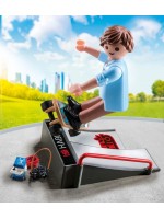 PLAYMOBIL Skateboarder με ράμπα
