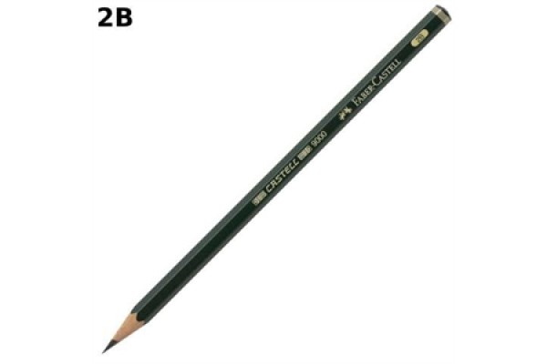 ΜΟΛΥΒΙ ΣΧΕΔΙΟΥ 2Β FABER-CASTELL 9000