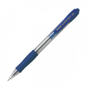 Στυλό Pilot Super Grip medium μπλε BPGP-10R-ML