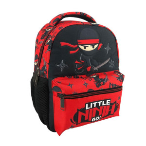 ΣΧΟΛΙΚΗ ΤΣΑΝΤΑ ΠΛΑΤΗΣ ΝΗΠΙΟΥ MUST LITTLE NINJA 2 ΘΗΚΕΣ