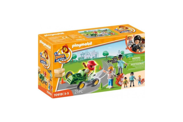 Playmobil Duck On Call- Επιχείρηση Διάσωσης: Διάσωση στα Go-Kart!70919