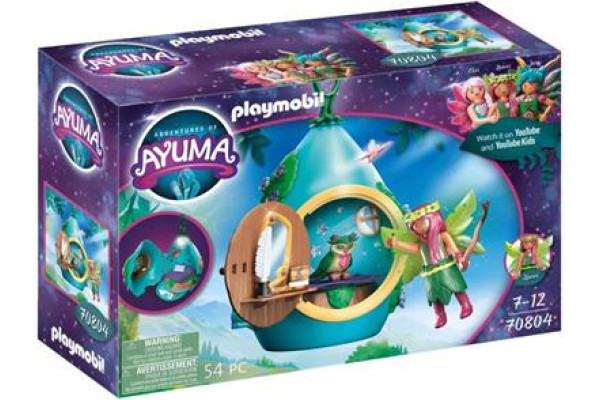 PLAYMOBIL Adventures Of Ayuma Νεραϊδόσπιτο-Δροσοσταλίδα (70804)