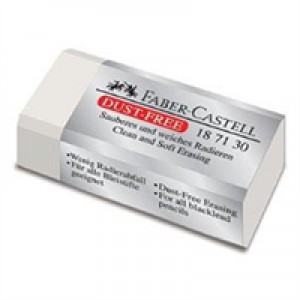 ΣΒΗΣΤΡΑ FABER-CASTELL DUST FREE WHITE SMALL 187130