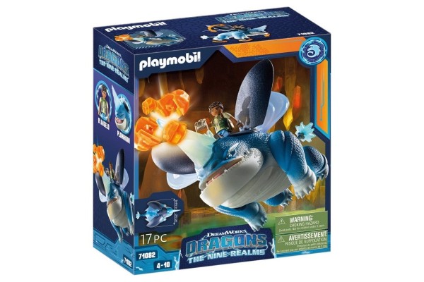 PLAYMOBIL PLAYMOBIL Δράκοι: Τα Εννέα Βασίλεια Plowhorn και D'Angelo 71082