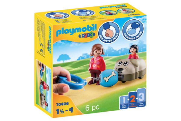 PLAYMOBIL 70406 Τρενάκι με βαγόνι-σκυλάκι