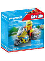 PLAYMOBIL Διασώστης με μοτοσικλέτα 71205