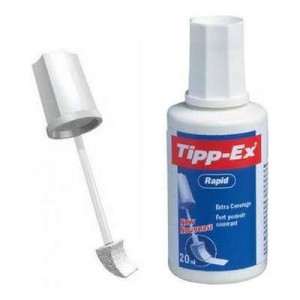 TIPP EX – ΔΙΟΡΘΩΤΙΚΟ ΥΓΡΟ ΜΕ ΠΙΝΕΛΟ RAPID 20ml TIPP EX – ΔΙΟΡΘΩΤΙΚΟ ΥΓΡΟ ΜΕ ΠΙΝΕΛΟ RAPID 20ml