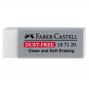 ΣΒΗΣΤΡΑ FABER-CASTELL DUST FREE WHITE 187120