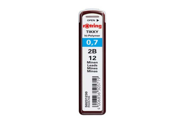 ΜΥΤΕΣ ΜΗΧΑΝΙΚΟΥ ΜΟΛΥΒΙΟΥ 0.7 2Β ROTRING