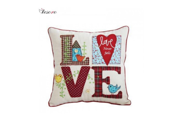 ΜΑΞΙΛΑΡΙ LOVE 30X30CM TESORO