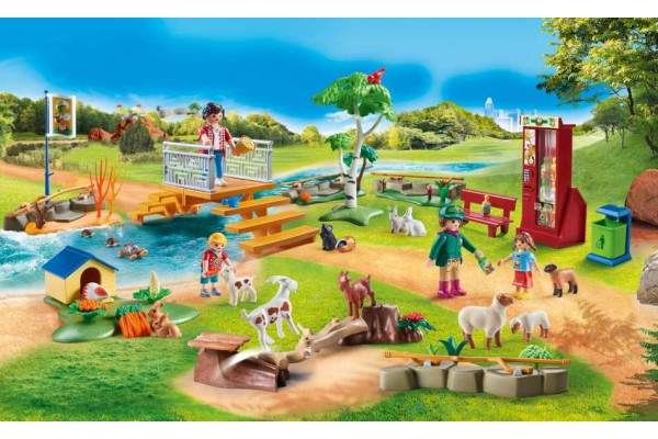 PLAYMOBIL ΖΩΟΛΟΓΙΚΟΣ ΚΗΠΟΣ ΜΕ ΗΜΕΡΑ ΖΩΑΚΙΑ  70342