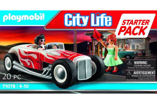 PLAYMOBIL Starter Pack Ζευγάρι με vintage αυτοκίνητο 71078