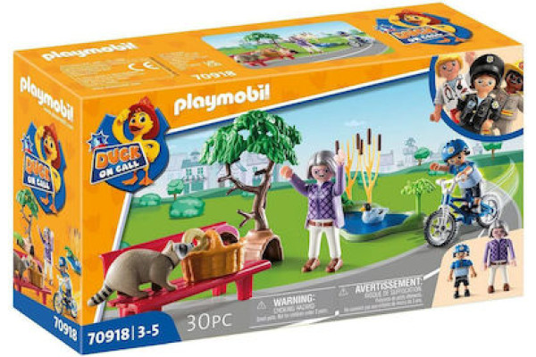 Playmobil Duck On Call- Επιχείρηση Αστυνομίας: Σύλληψη κλέφτη!70918