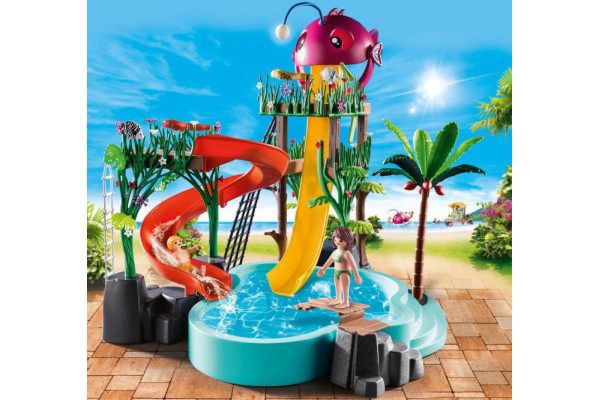 playmobil Aqua Park με νεροτσουλήθρες