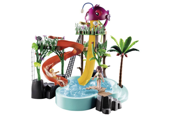playmobil Aqua Park με νεροτσουλήθρες