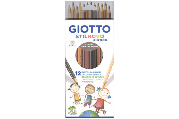 ΞΥΛΟΜΠΟΓΙΕΣ STILNOVO SKINTONES BLISTER 12 ΤΜΧ