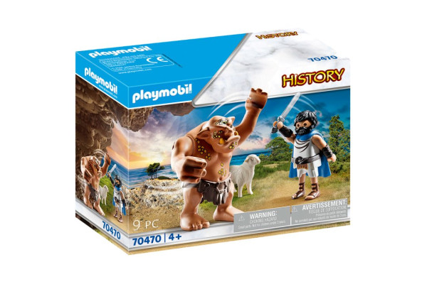 PLAYMOBIL 70470 Ο Οδυσσέας και ο Κύκλωπας Πολύφημος
